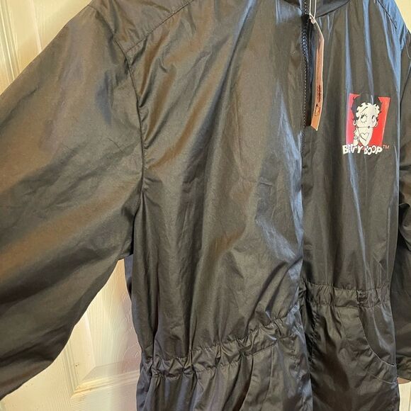 NWT The Bradford Exchange Betty Boop Black hooded Jacket SZLarge. - Picture 5 of 11